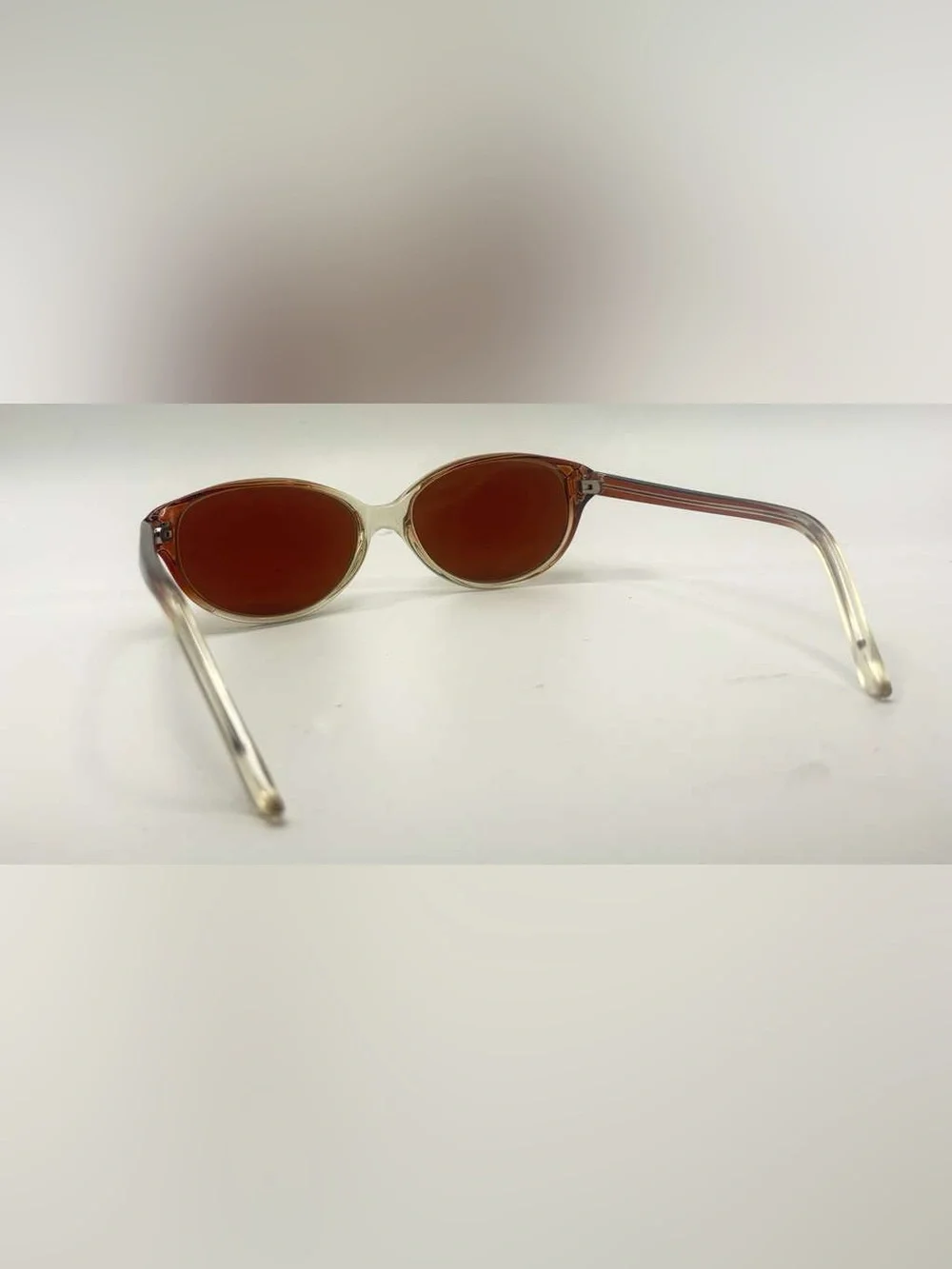 Brown Oval Sunglasses Frames Only